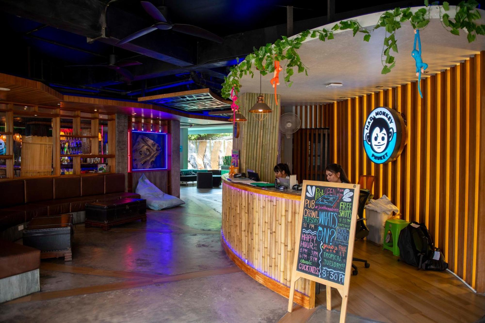 Mad Monkey Phuket Hostel Patong Exterior photo